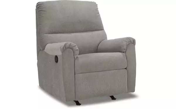 miravel slate rocker recliner by ashley