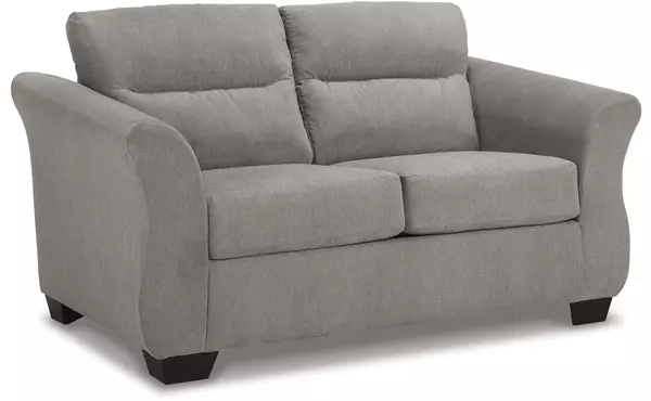 miravel slate loveseat by ashley