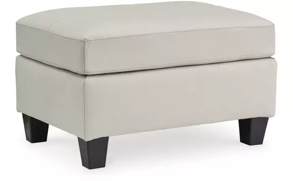 genoa coconut ottoman by ashley
