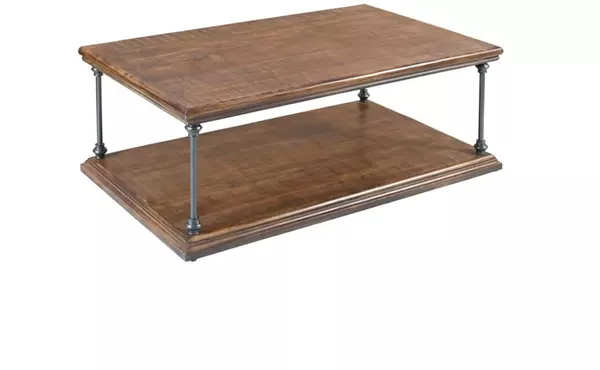 larson  rectangle cocktail table larson collection by jofran