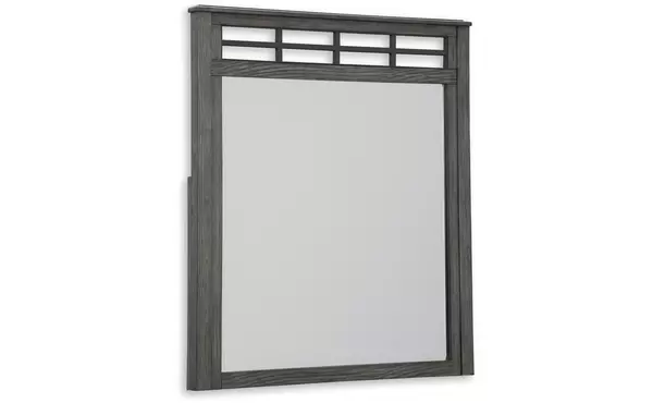 montillan grayish brown bedroom mirror by ashley