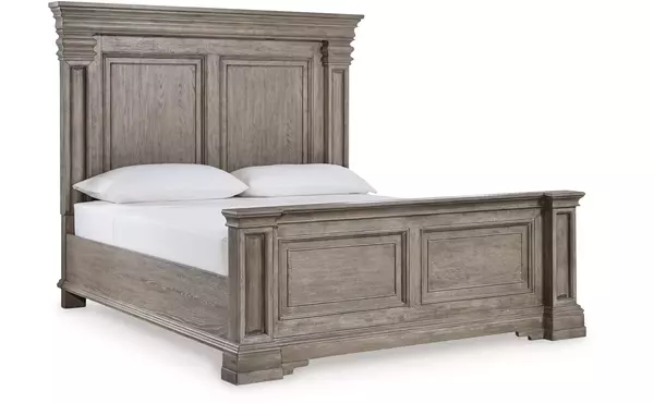 blairhurst light grayish brown queen/king panel rails by ashley