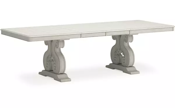 arlendyne antique white rect drm extension table top by ashley