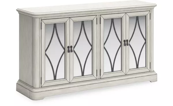 arlendyne antique white dining room server by ashley