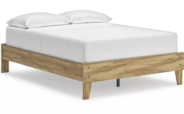 bermacy brown full platform bed by ashley