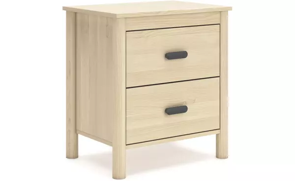 cabinella tan two drawer night stand by ashley
