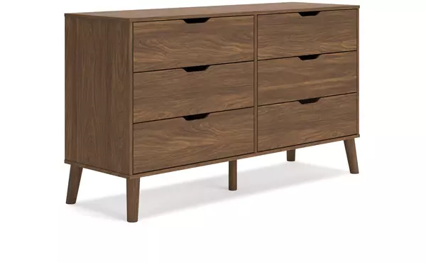 fordmont auburn six drawer dresser by ashley