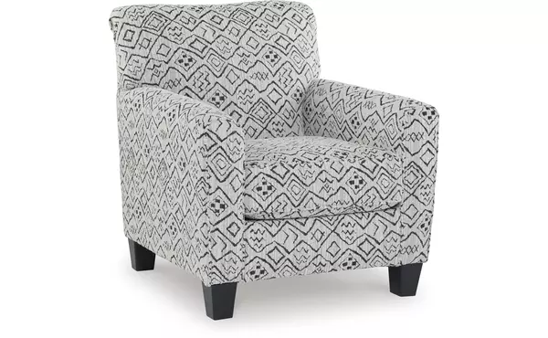 hayesdale black/cream accent chair by ashley