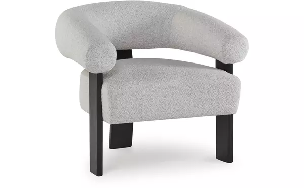 dultish snow accent chair by ashley