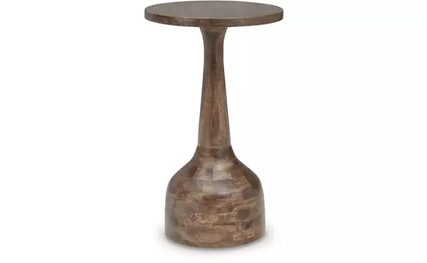 joville medium brown accent table by ashley