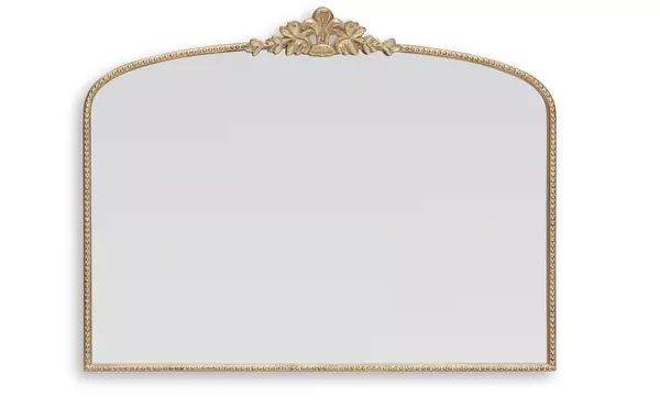 tellora gold finish accent mirror by ashley