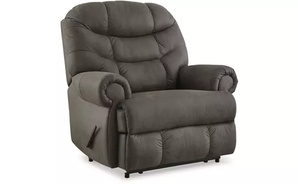 camera time gunmetal zero wall recliner by ashley