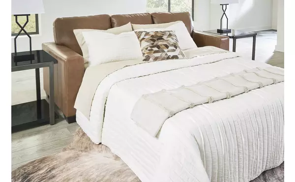 queen sofa sleeper ashley bolsena caramel 5560339C