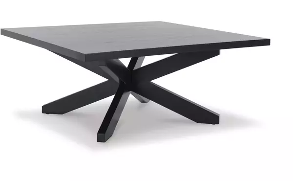 joshyard black square cocktail table by ashley