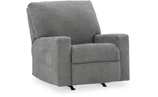 deltona graphite rocker recliner by ashley