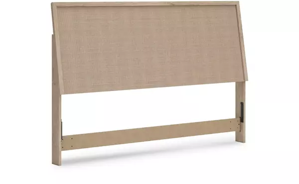 king panel headboard ashley cielden two-tone B1199-58