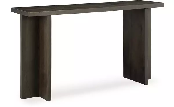jalenry grayish brown console sofa table by ashley
