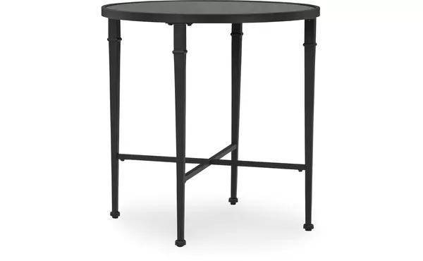 cadeburg black accent table by ashley