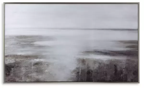 chasemont gray/white wall art by ashley