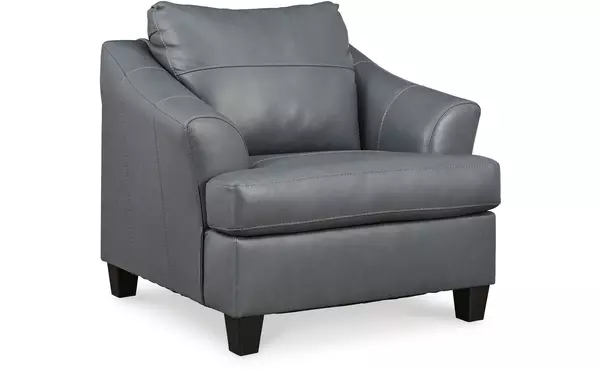 genoa steel chair and a half by ashley