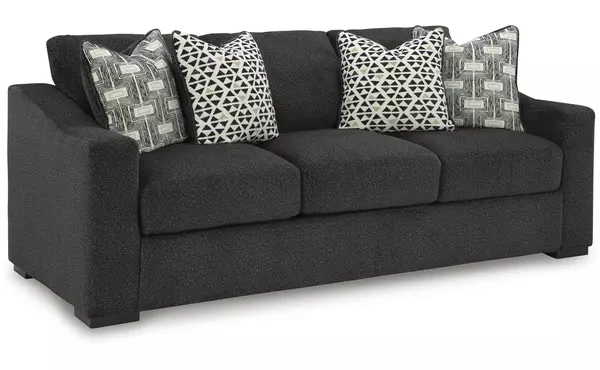 wryenlynn onyx sofa by ashley