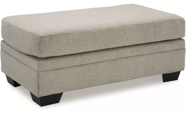 stonemeade taupe ottoman by ashley