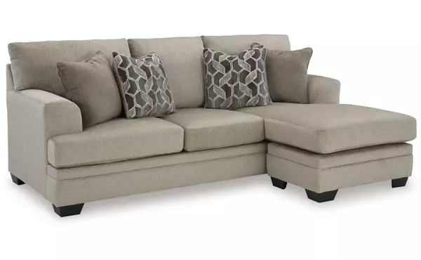 stonemeade taupe sofa chaise by ashley