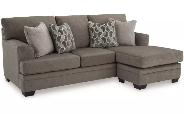 stonemeade nutmeg sofa chaise by ashley