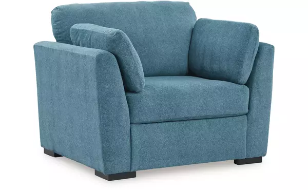 chair and a half ashley keerwick teal 6750723
