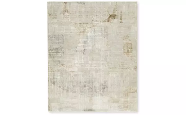 truward linen/gray/caramel large rug by ashley