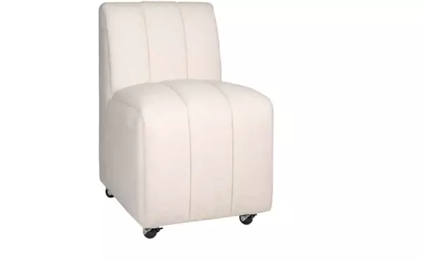 tess  dining/accent chair - castered tess seating by jofran