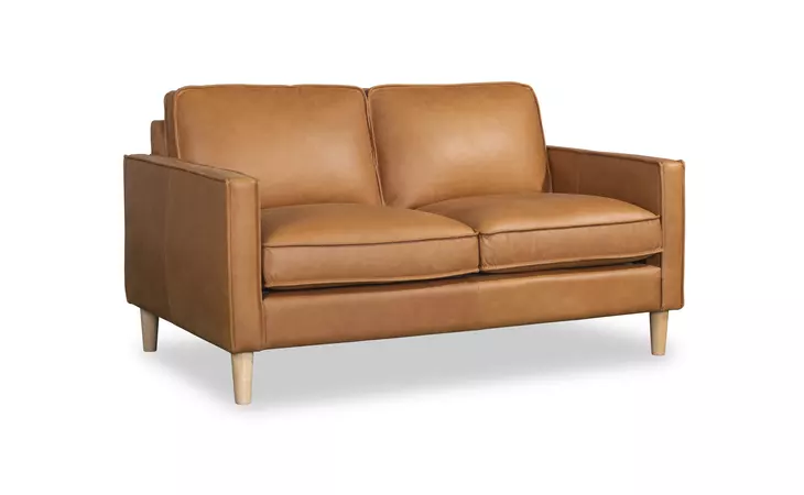 8360LOVE GREY LEATHER LOVESEAT ISELLA SOFA  8360LOVE