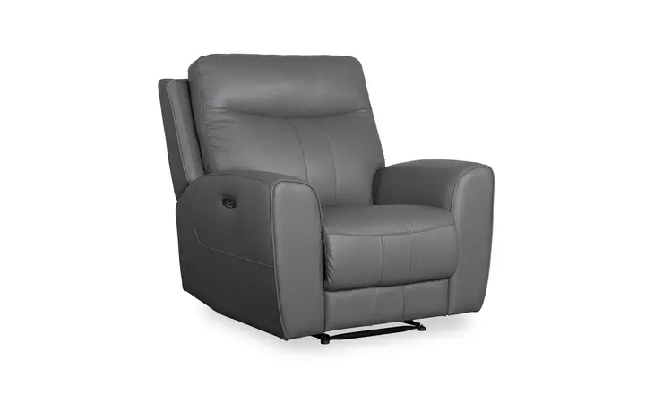 3225PRCBLK  P2 POWER LEATHER RECLINER BLACK