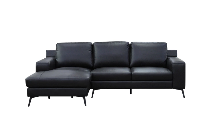 9606LHFCHAISE  LEATHER LHF CHAISE