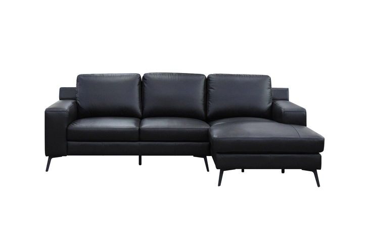 9606RHFCHAISE  LEATHER RHF CHAISE