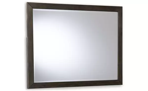 bruxworth dark brown bedroom mirror by ashley