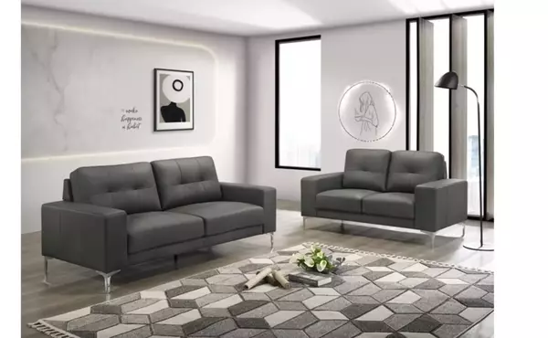 sofa dark gray by exact