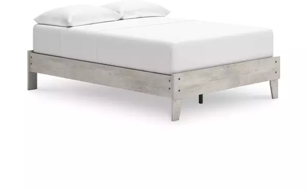 shawburn gray full platform bed by ashley