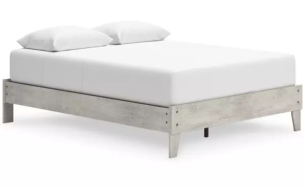 shawburn gray queen platform bed by ashley