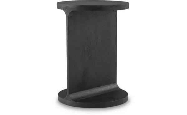 adderley black accent table by ashley