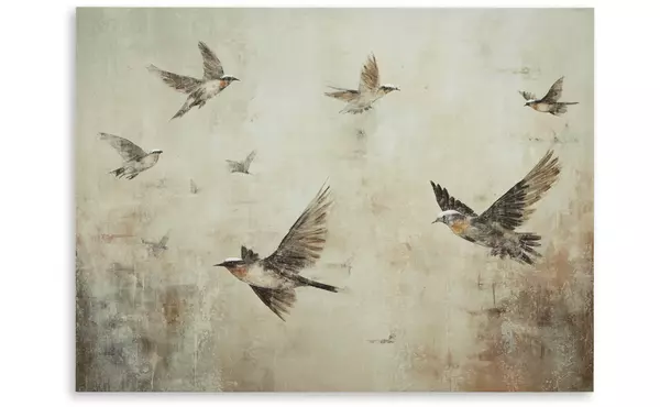 collmund gray/brown wall art by ashley