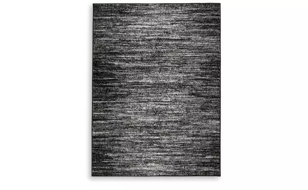 abageal black/white large rug by ashley