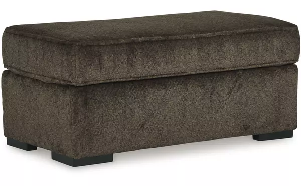 aylesworth chocolate ottoman by ashley