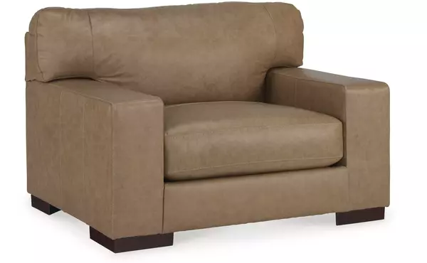 lombardia tumbleweed chair and a half by ashley