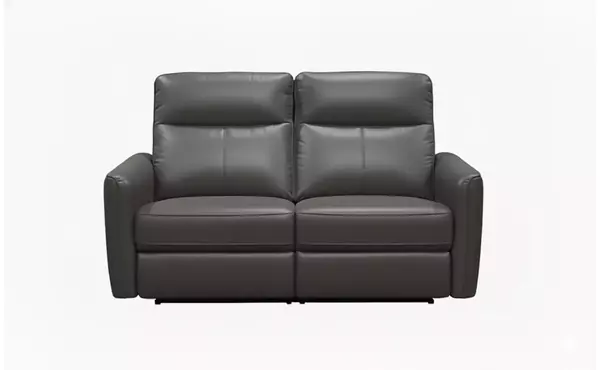 leather p2 power reclining loveseat darkgrey by exact