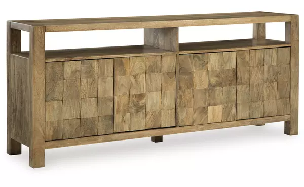 hudwick natural brown accent cabinet by ashley