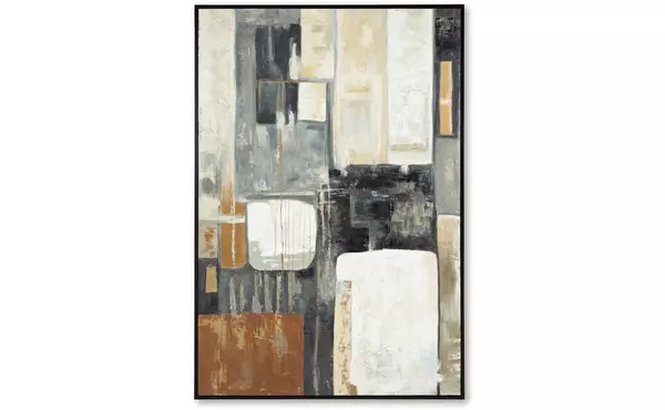 howford brown/black/gray wall art by ashley