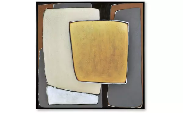 actman cream/brown/gray wall art by ashley