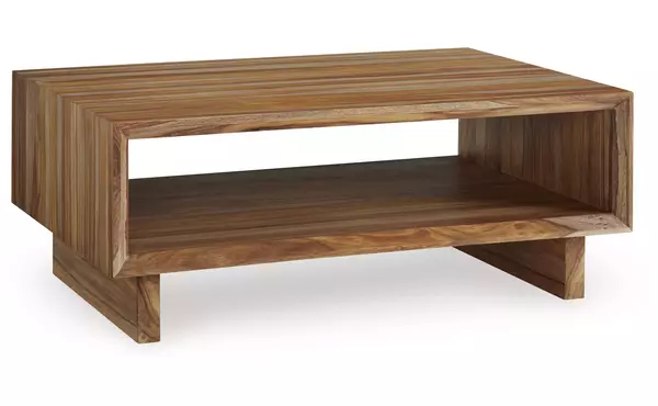 dressonni brown rectangular cocktail table by ashley