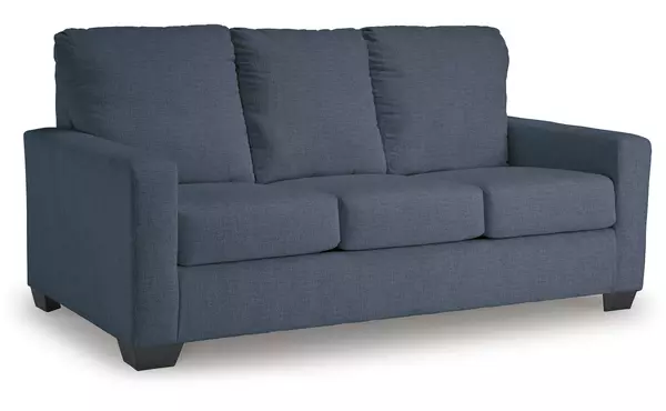 rannis navy full sofa sleeper by ashley